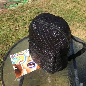 Steve Madden black quilted backpack 🎒